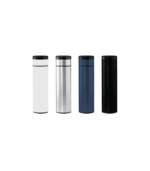 KOVEL - Giftology Double Walled Insulated Flask with Temperature Lid - White - Image 3