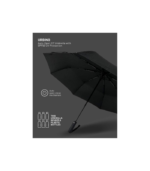 URBINO - Santhome RPET Auto-Open 23" Umbrella with SPF50 UV Protection - Black - Image 2