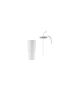 FORZA 360 - Hans Larsen Recycled Stainless Steel/PP Tumbler with 360 Branding - White - Image 6