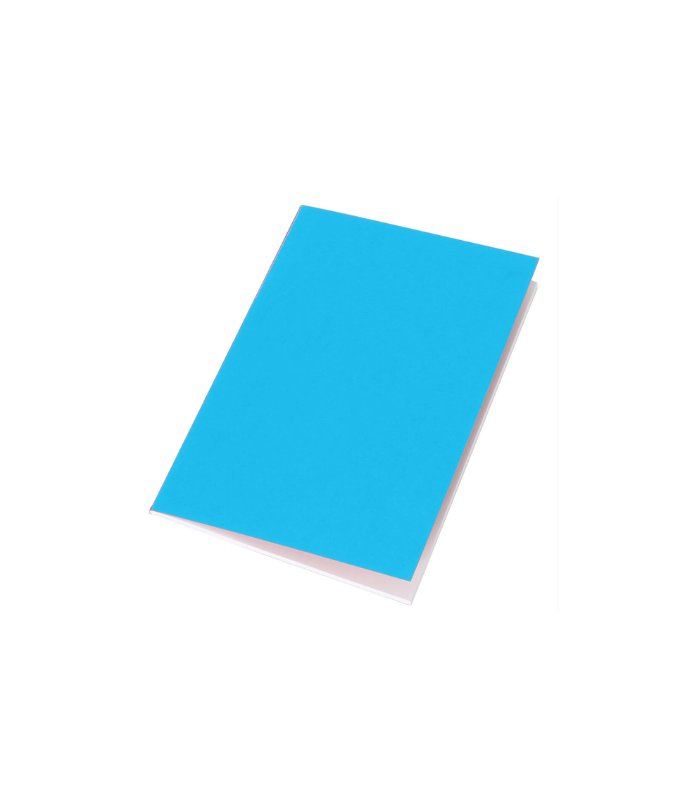 VINICA - eco-neutral A5 Notebook - Aqua Blue