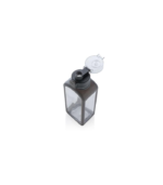 SQUARED - Lockable Leak Proof Tritan Water Bottle-Transparent - Image 7