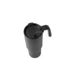 FORZA 360 - Hans Larsen Recycled Stainless Steel/PP Tumbler with 360 Branding - Black - Image 8