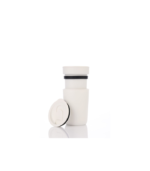 SAVONA - Hans Larsen Premium Ceramic Tumbler With Recycled Protective Sleeve - White - Image 3