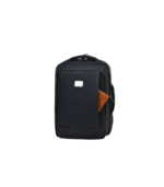 TURISMO - Santhome Expandable 17" Business Backpack - Black - Image 4