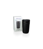 SAVONA - Hans Larsen Premium Ceramic Tumbler With Recycled Protective Sleeve - Black - Image 2