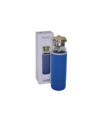 FLOHA - Hans Larsen Borosilicate Glass Bottle with Neo Sleeve - Royal Blue - Image 2