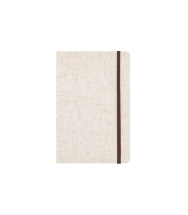 KUMLA - eco-neutral A5 Canvas Hard Cover Notebook