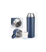SAFFLE - Giftology Family Set of Vacuum Flask & Two Cups - Navy Blue - Image 8