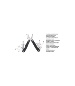 KITEE - SANTHOME 15 in 1 Multi Function Tool - Black - Image 4