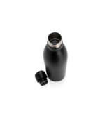 GRODNO - Soft Touch Insulated Water Bottle - Black - Image 4