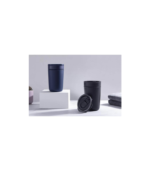 SAVONA - Hans Larsen Premium Ceramic Tumbler With Recycled Protective Sleeve - Blue - Image 3