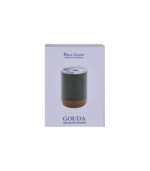 GOUDA - Hans Larsen Vacuum Mug With Cork Base - Black - Image 6