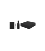 LAUTA - Giftology Set of Stainless Bottle, Notebook and Pen - Black - Image 4