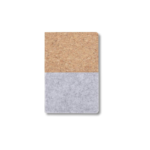 TROSA - eco-neutral Recycled Felt & Cork Soft Cover Notebook
