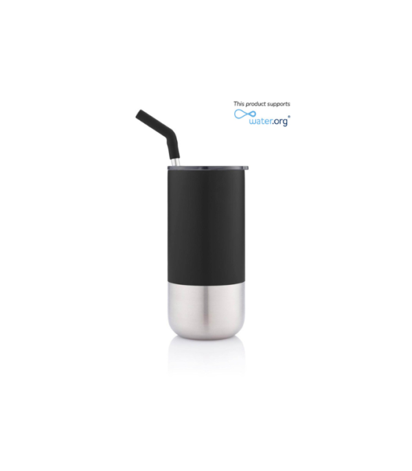 BORCULO-CHANGE-Collection-Insulated-Tumbler-with-Reusable-Straw-Black