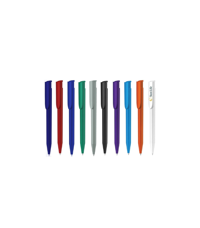 UMA HAPPY Plastic Pen - Aqua Blue