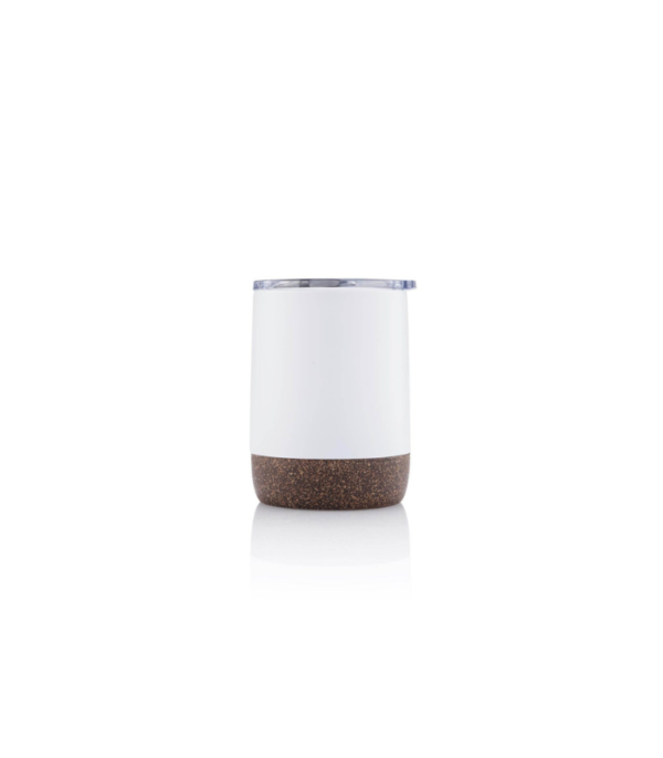 GOUDA-Hans-Larsen-Vacuum-Mug-With-Cork-Base-White