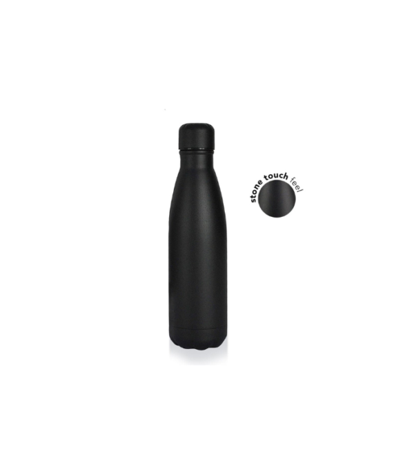 RONDA-Stone-Touch-Insulated-Water-Bottle-Black.
