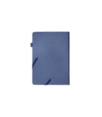 FAROE - Santhome A5 PU Hard Cover Notebook with Pen Loop - Navy Blue - Image 6
