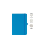 JURSI - Giftology A5 PU Notebook with Pen Loop - Ocean Blue