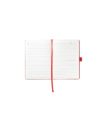JURSI - Giftology A5 PU Notebook with Pen Loop - Red - Image 3