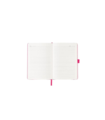 JURSI - Giftology A5 PU Notebook with Pen Loop - Pink - Image 4