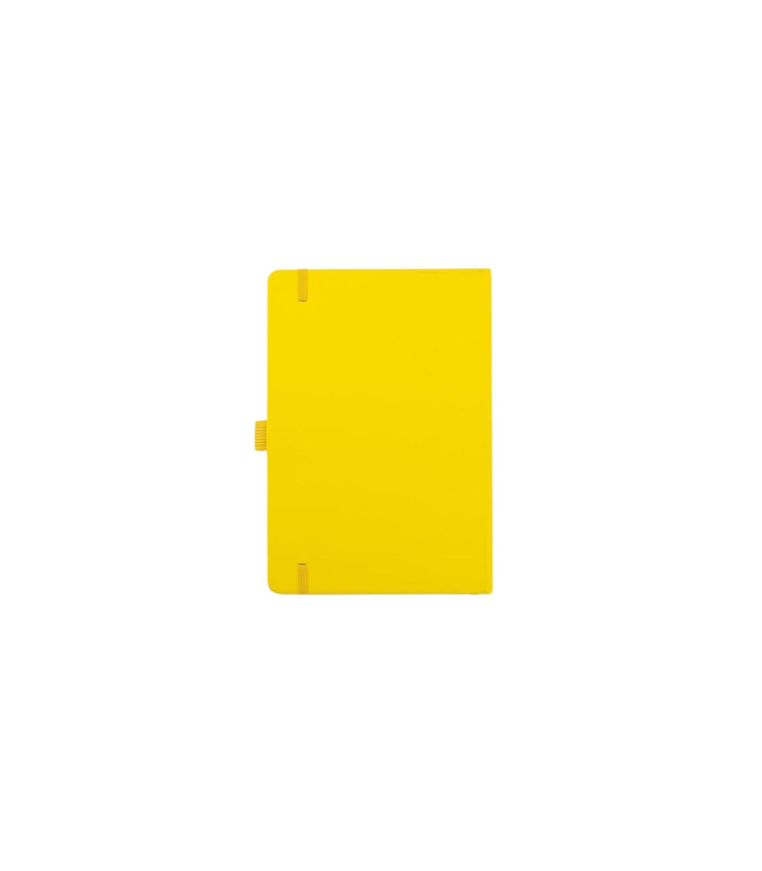 JURSI - Giftology A5 PU Notebook with Pen Loop - Yellow