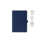 JURSI - Giftology A5 PU Notebook with Pen Loop - Navy Blue