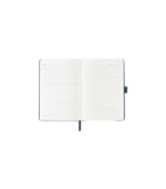 JURSI - Giftology A5 PU Notebook with Pen Loop - Navy Blue - Image 4