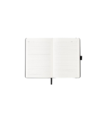 JURSI - Giftology A5 PU Notebook with Pen Loop - Black - Image 4
