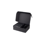 KOKSI - Giftology Set of Double Walled Tumbler, A5 Notebook and Pen - Black