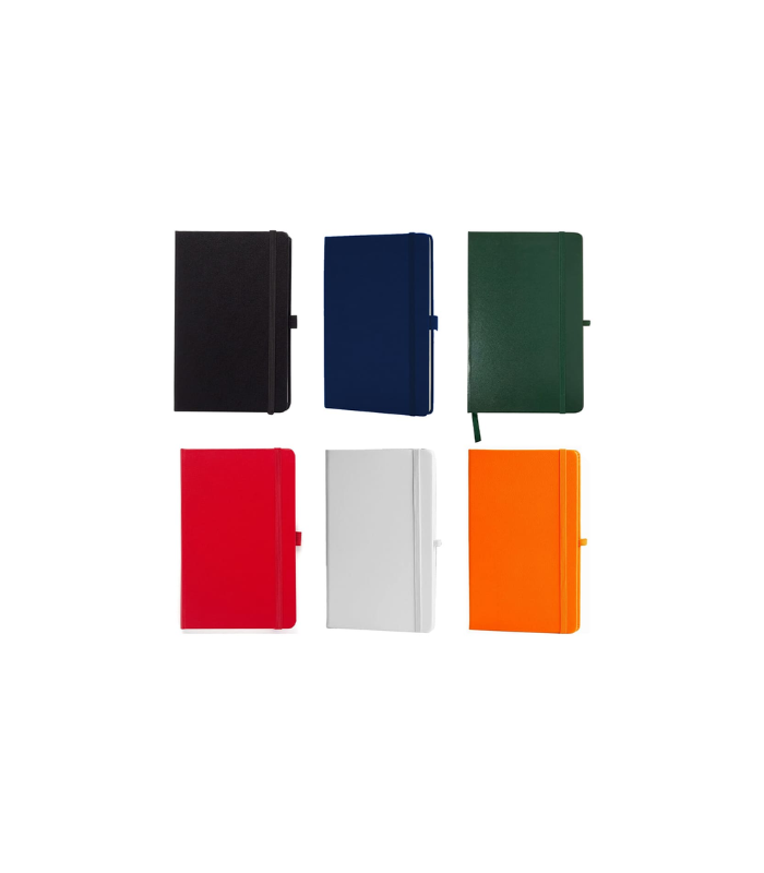 PINGER - Giftology A5 Hard Cover Ruled Notebook - Navy Blue