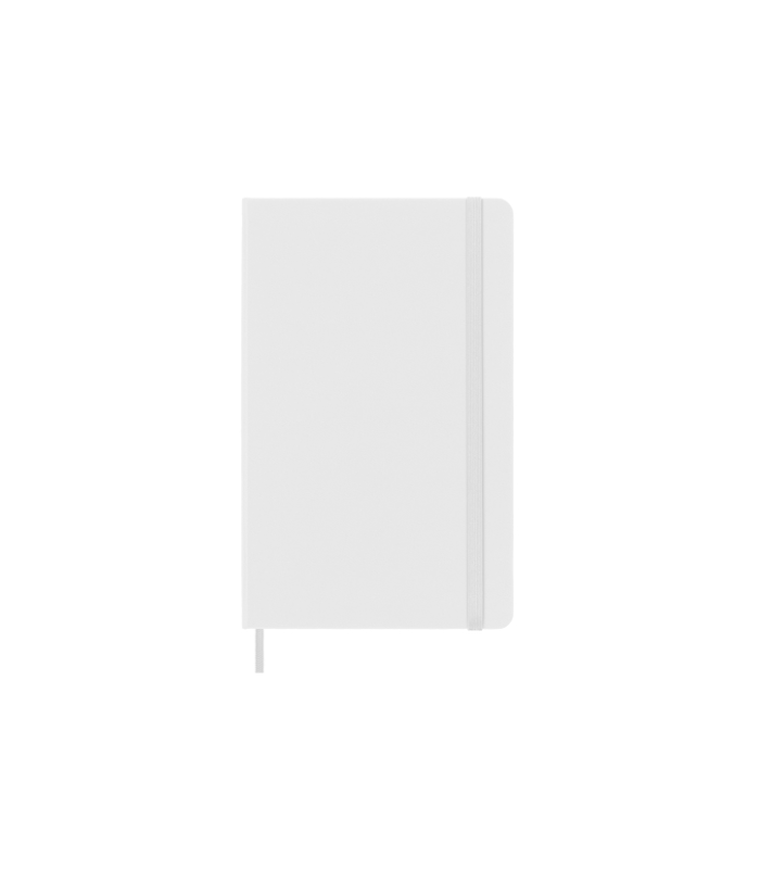 Moleskine Classic Large Ruled Hard Cover Notebook - White