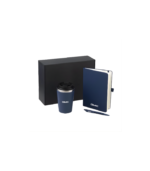 KOKSI - Giftology Set of Double Walled Tumbler, A5 Notebook and Pen - Navy Blue - Image 8