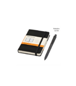 Moleskine Classic Large Notebook & Go Pen Set (Black) - Image 2