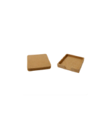 TEREVI - eco-neutral set of 4 Cork Coasters with Cork Stand - Image 3