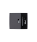 REGENT - Giftology Set of Notebook, Keychain and Pen - Black - Image 3