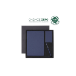 TESSIN - CHANGE ZERO Sustainable Gift Set with Refillable Notebook, Pen & Cardholder - Navy
