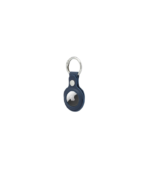LEEVI - Santhome® PU Keychain with Santhome Tag pocket - Navy Blue - Image 3