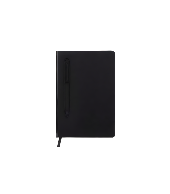 CAMPINA - Giftology A5 Hard Cover Notebook with Metal Pen - Black