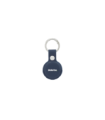 LEEVI - Santhome® PU Keychain with Santhome Tag pocket - Navy Blue - Image 2