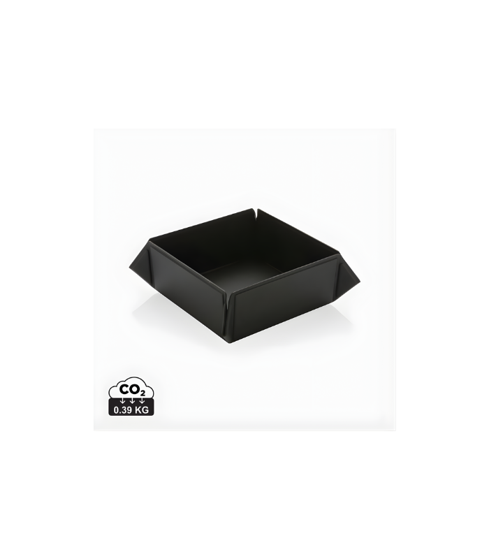 Swiss Peak® RCS Recycled PU Foldable Magnetic Storage Tray - Black