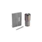 GIESSEN - Hans Larsen Gift Set of Tumbler, Notebook and Pen - Grey