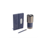 GIESSEN - Hans Larsen Gift Set of Tumbler, Notebook and Pen - Blue
