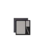 TESSIN - CHANGE ZERO Sustainable Gift Set with Refillable Notebook, Pen & Cardholder - Grey - Image 7