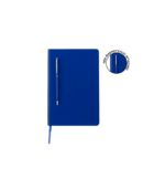 CAMPINA - Giftology A5 Hard Cover Notebook with Metal Pen - Blue