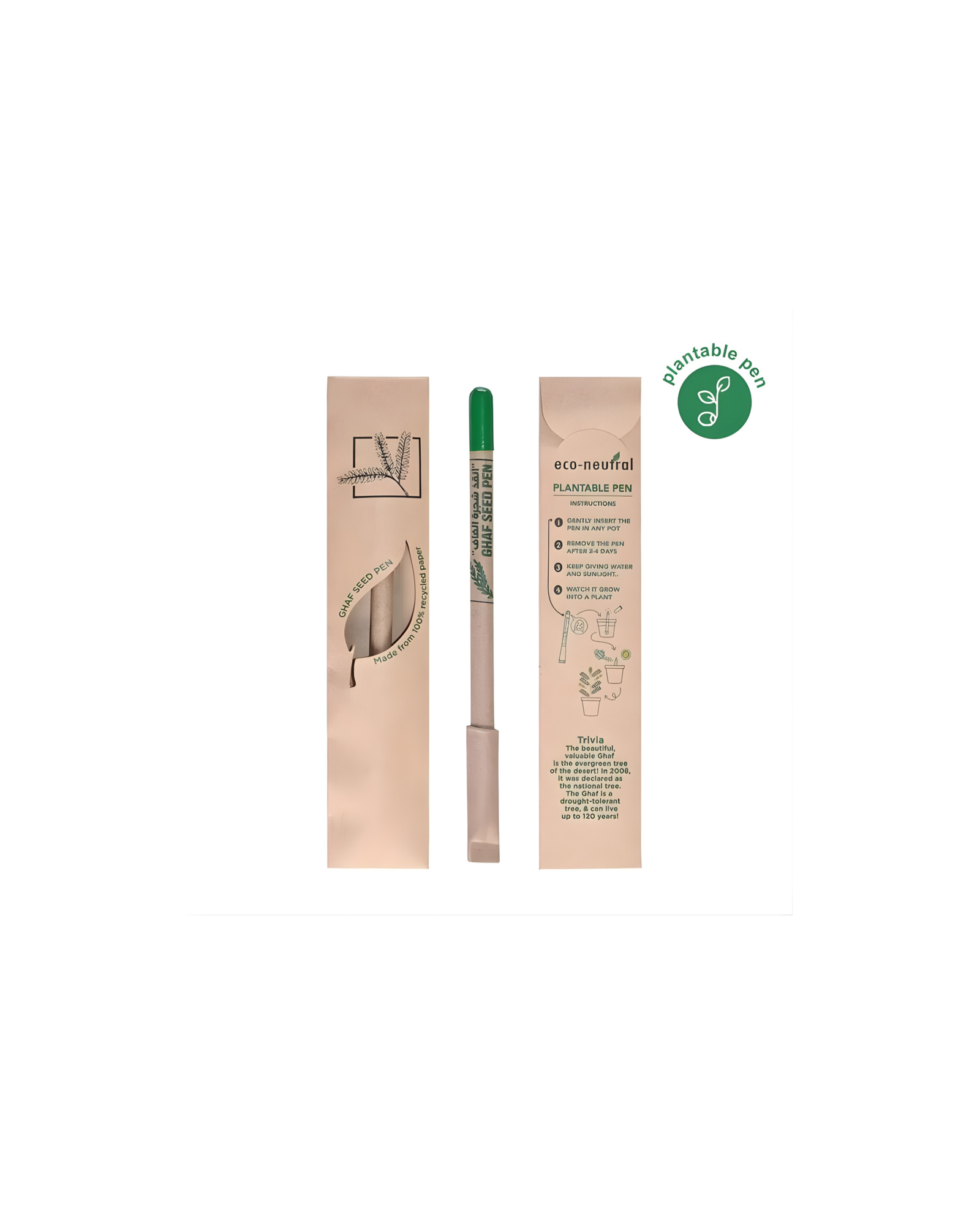 eco-neutral® Plantable Ghaf Seed Pen