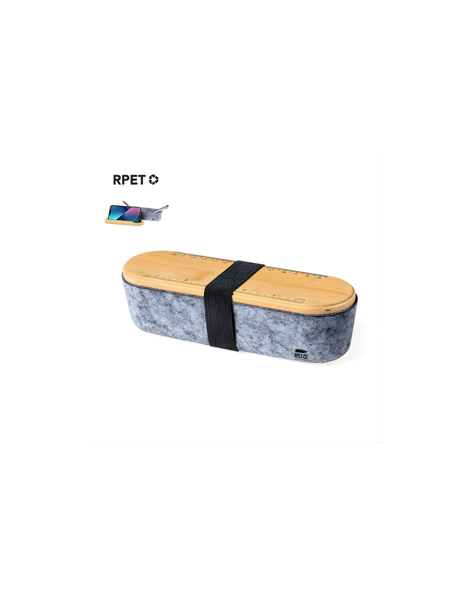 LABIN - eco-neutral RPET Stationery Box / Pencil Case