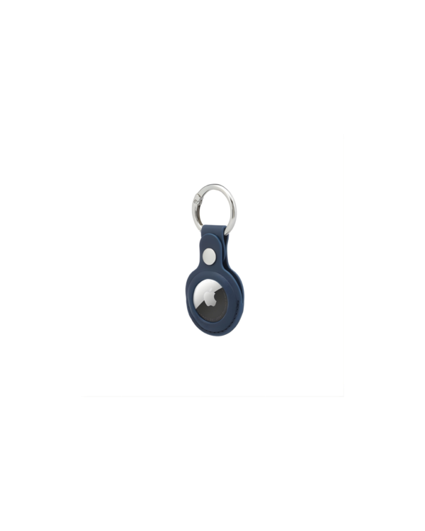 LEEVI - Santhome® PU Keychain with Santhome Tag pocket - Navy Blue