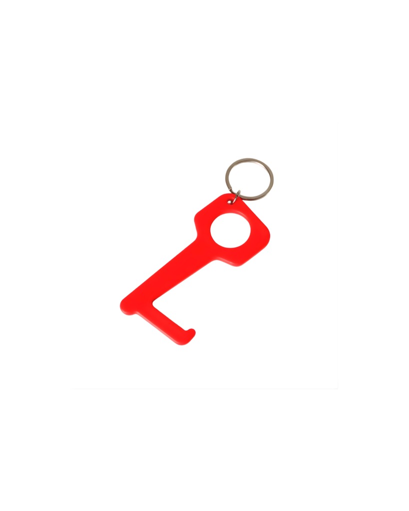 MASTY - Giftology Keyring Tool - Red (Anti-Microbial)